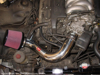 Injen 91-95 Acura Legend V6 3.2L Black IS Short Ram Cold Air Intake IS1401BLK IS1401BLK Photo - Mounted