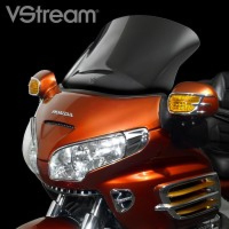 National Cycle 01-17 Honda GL1800/ABS-w/o Vents- V Stream/ Wave Mid/Std. Windshield-Clear N20012 N20012 User 1