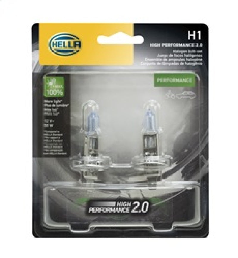 Hella H1 12V 55W Hella High Performance Xenon Bulb (Pair) H1 2.0TB H1 2.0TB Photo - in package