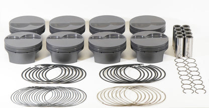 Mahle MS Small Block Ford Twisted Wedge Flat Top 11R PowerPak Piston Set 930250540 930250540 Photo - Primary