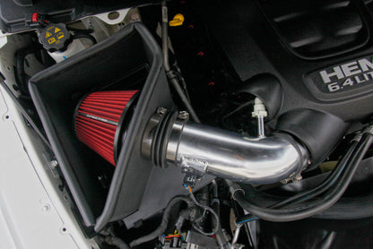 Spectre 14-18 RAM 2500/3500 6.4L Air Intake Kit - Polished w/Red Filter 9052 9052 Photo - Mounted