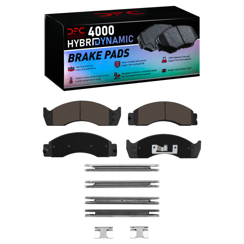 DFC DFC 4000 HybriDynamic Brake Pads Brakes, Rotors & Pads Brake Pads - OE main image