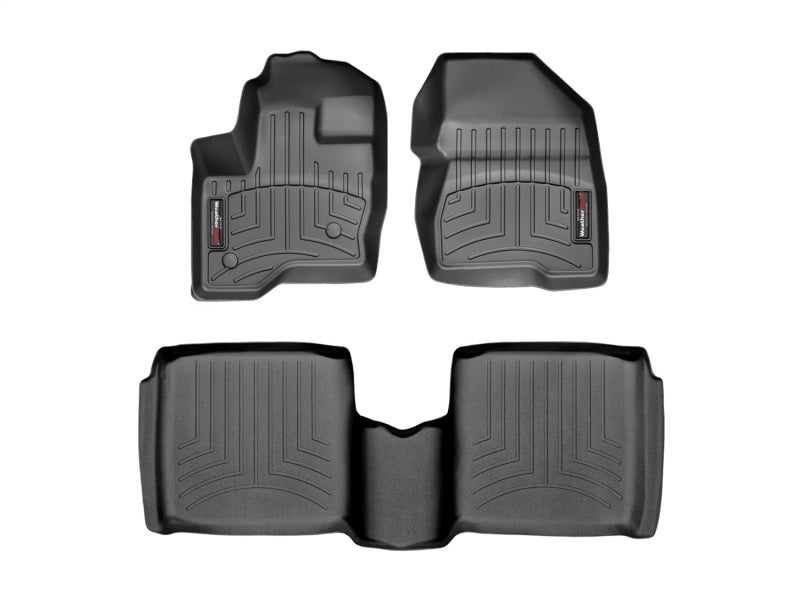 WeatherTech WT FloorLiner - Front - Blk Floor Mats Floor Mats - Rubber main image