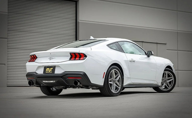 Magnaflow 2024 Ford Mustang EcoBoost 2.3L Competition Series Cat-Back Exhaust System 19639 19639 Photo - Mounted