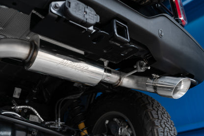 MBRP 21-   Ford Bronco 2.3/ 2.7L Cat Back Exhaust MBRS5235AL S5235AL Photo - Close Up