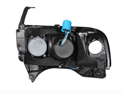 Anzo 1994-2001 Dodge Ram Crystal Headlights Chrome w/ LED 111206 Photo - Unmounted