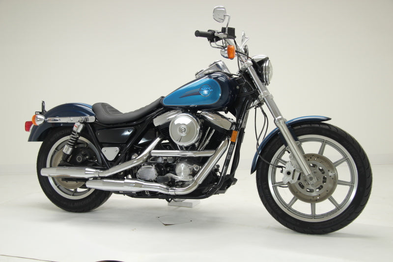 Mustang Motorcycle Mustang 82-00 Harley FXR Jody Perewitz Design Solo Seat (Hinge Mounted) - Black 76990 76990 Photo - Primary