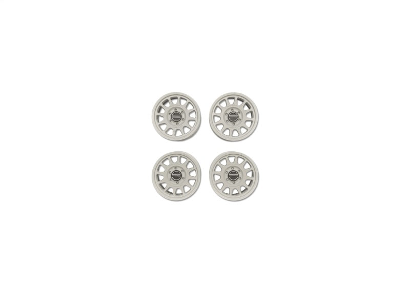 Ford Racing Bronco 17x8.5in Method Wheel & Center Cap - White M-1007K-M1785KW M-1007K-M1785KW Photo - Primary
