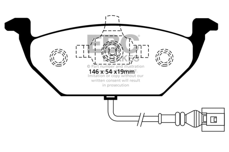 EBC Disc Brake Pad Set DP21329 Photo - Primary