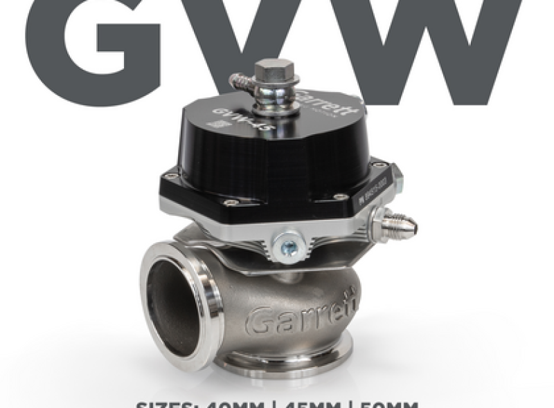 Garrett GVW-45 45mm Wastegate Kit - Black 908828-0003