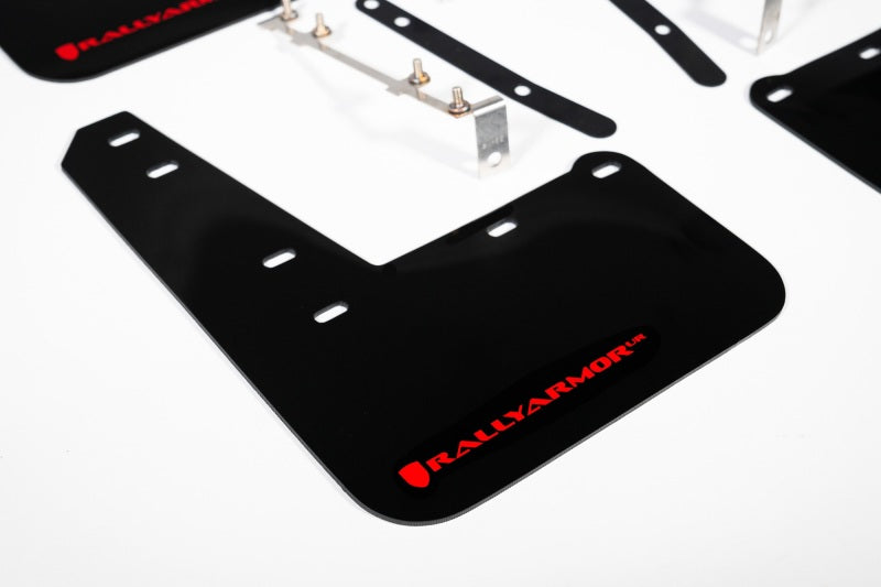 Rally Armor 2023 Toyota GR Corolla Black UR Mud Flap w/ Red Logo MF89-UR-BLK-RD MF89-UR-BLK-RD User 1