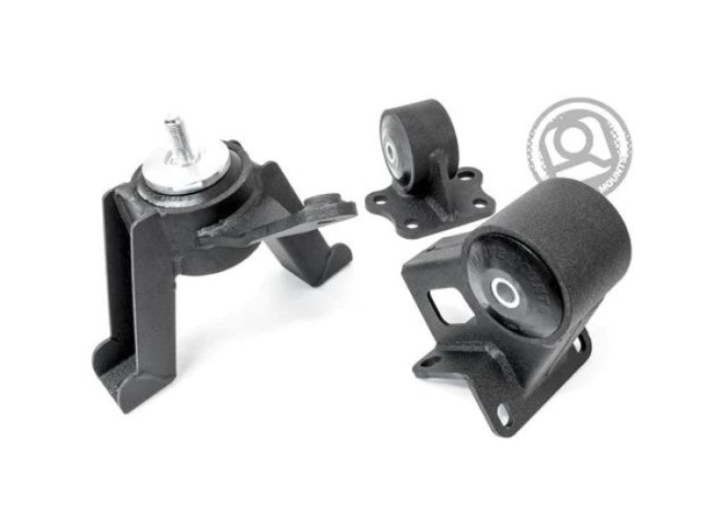 Innovative 00-05 Toyota MR2 Spyder 1ZZ Black Steel Mounts 95A Bushings (No Front Mount) 60551-95A