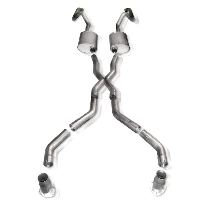 Stainless Works Chevy Camaro 1967-69 Exhaust 2.5in X-Pipe CA676925CSAR CA676925CSAR Photo - Primary