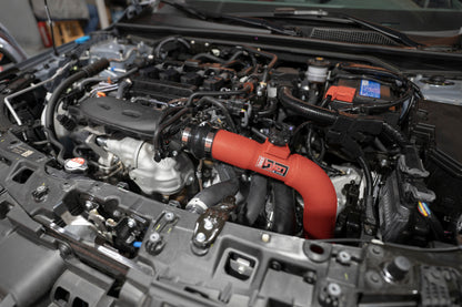 Injen 22-23 Honda Civic Si L4 1.5L Turbo SP Short Ram Intake - Wrinkle Red SP1586WR SP1586WR Photo - Mounted