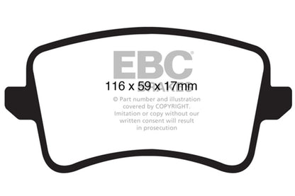 EBC Disc Brake Pad Set DP41988R Photo - Primary