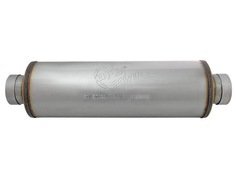 aFe SATURN 4S 409 Stainless Steel Muffler 49M00038 49M00038 Photo - Unmounted