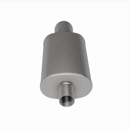 MagnaFlow 5" X 8" Oval Center/Center Performance Muffler With Tip 14827 360 Degree Image Set