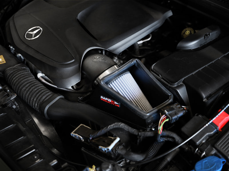 aFe Rapid Induction Pro Dry S Cold Air Intake System 14-19 Mercedes-Benz CLA250 L4-2.0L(t) 52-10016D