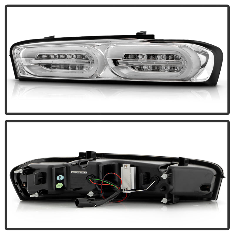 Spyder Chevy Camaro 16-18 (Do Not Fit Halogen Model) LED Tail Lights Chrome ALT-YD-CCAM16LED-SEQ-C 5087249 5087249 User 1