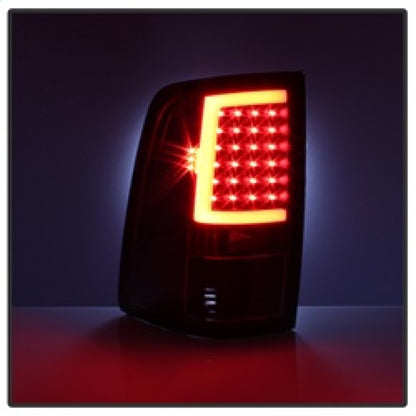 SPYDER xTune 09-18 Dodge Ram 1500 (Incandescent Model) LED Tail Lights - Blk (ALT-ON-DR09-LBLED-BK) 5082206 5082206 Photo - Unmounted