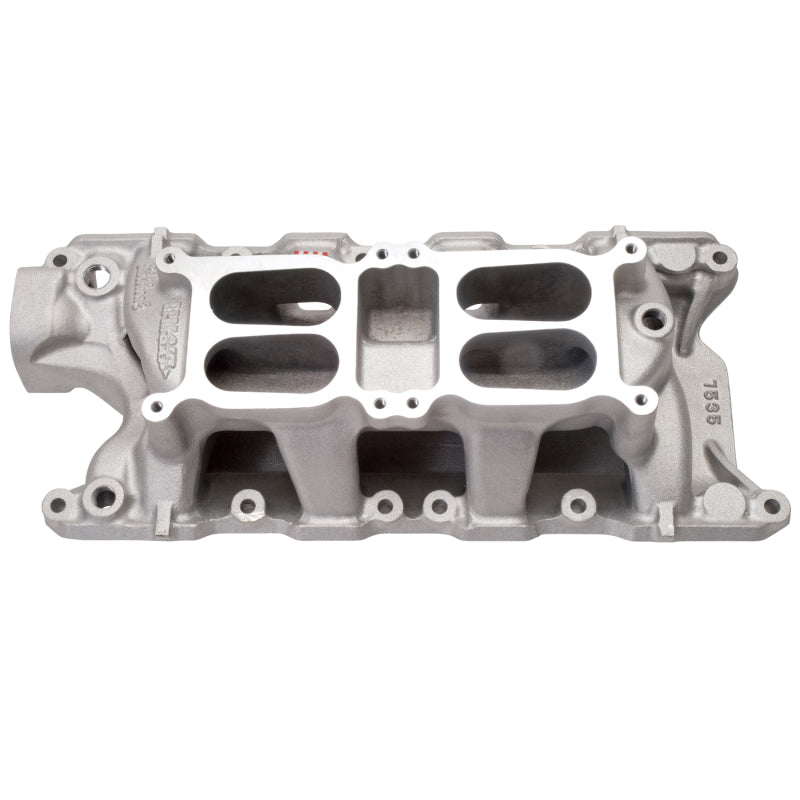 Edelbrock RPM Air-Gap Dual-Quad Intake Manifold For Small-Block Ford 289-302-347 7535 Photo - Primary