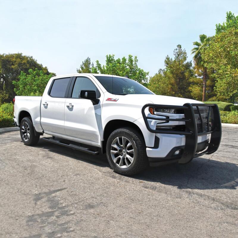 Westin 2019 Chevrolet Silverado/Sierra 1500 Double/CC Premier Oval Nerf Step Bar Mount Kit - Black 22-2255 22-2255 Photo - Mounted