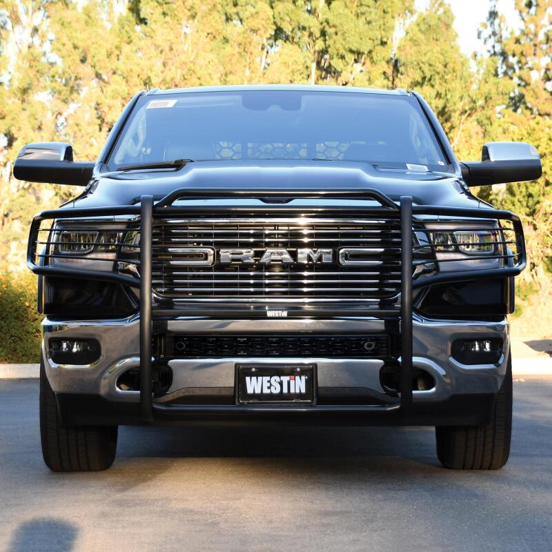 Westin 19-21 Ram 1500 (Excl. 19-21 Ram 1500 Classic)(Excl. Rebel) Sportsman Grille Guard - Black 40-3975 40-3975 Photo - Mounted