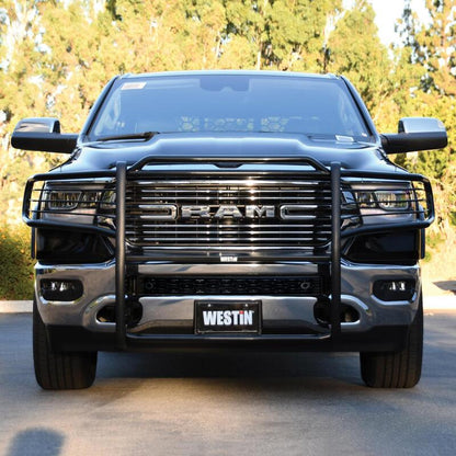 Westin 19-21 Ram 1500 (Excl. 19-21 Ram 1500 Classic)(Excl. Rebel) Sportsman Grille Guard - Black 40-3975 40-3975 Photo - Mounted