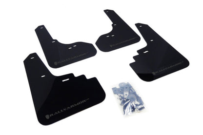 Rally Armor 05-09 Legacy UR Mud Flap Grey Logo MF4-UR-BLK/GRY Photo - Primary