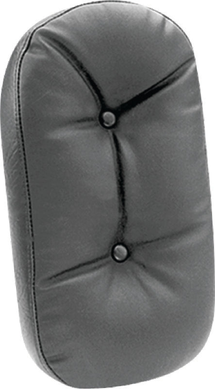 Mustang Motorcycle Mustang Harley Medallion Style Sissy Bar Pad Regal (7 inch x 12.5 inch) - Black 79037 79037 Photo - Primary