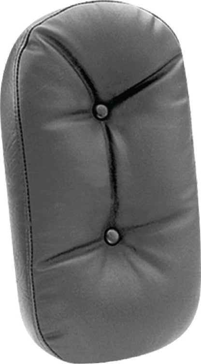 Mustang Motorcycle Mustang Harley Medallion Style Sissy Bar Pad Regal (7 inch x 12.5 inch) - Black 79037 79037 Photo - Primary