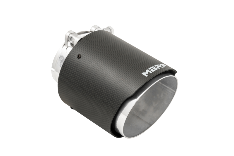 MBRP Universal Carbon Fiber Dual Wall Tip 4.5in OD/3in Inlet/6.13in L T5180CF T5180CF Photo - Close Up