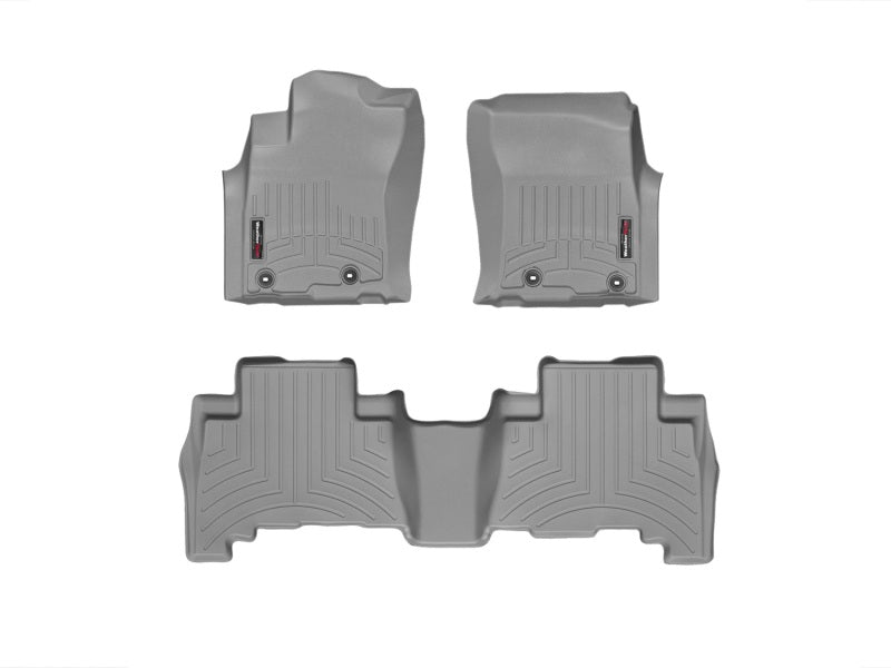 WeatherTech WT FloorLiner - Rear - Grey Floor Mats Floor Mats - Rubber main image