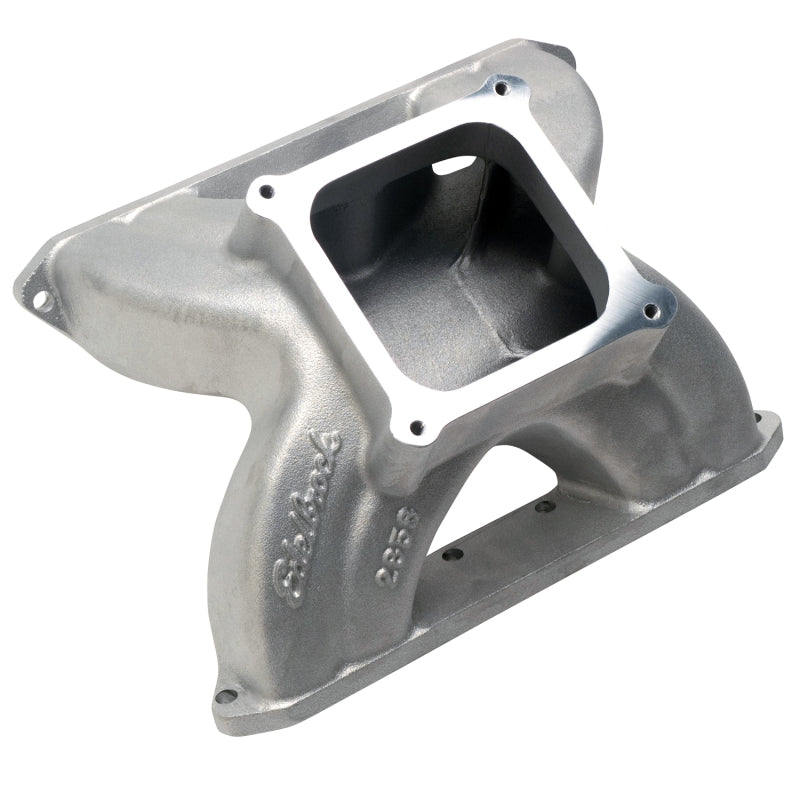 Edelbrock Manifold, Sbc Victor Spider Glidden 18 Deg Heads, Dominator Flange 2858 Photo - out of package