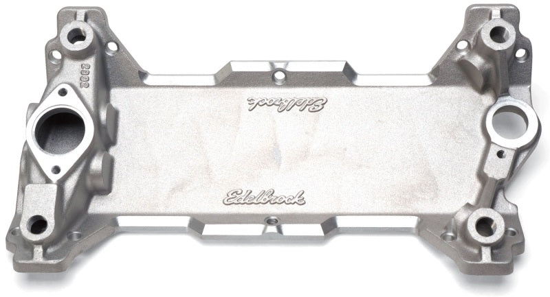 Edelbrock Victor 18-Degree 2-Piece SBC Base Manifold 2993 2992 Photo - Primary