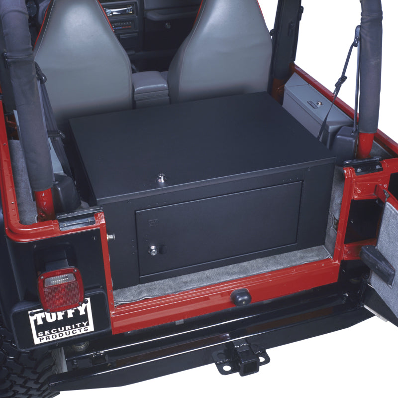 Tuffy Products Tuffy Rear Cargo Lockbox Steel Black 046-01 046-01 Photo - Mounted