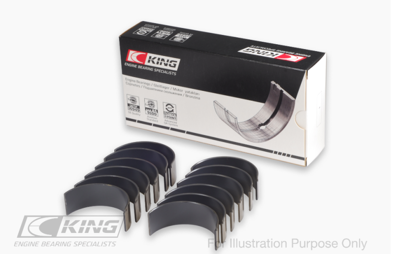 King Engine Bearings King Ford Ecoboost 3.5L V6 (Size 0.25) Connecting Rod Bearing Set CR6895MC0.25