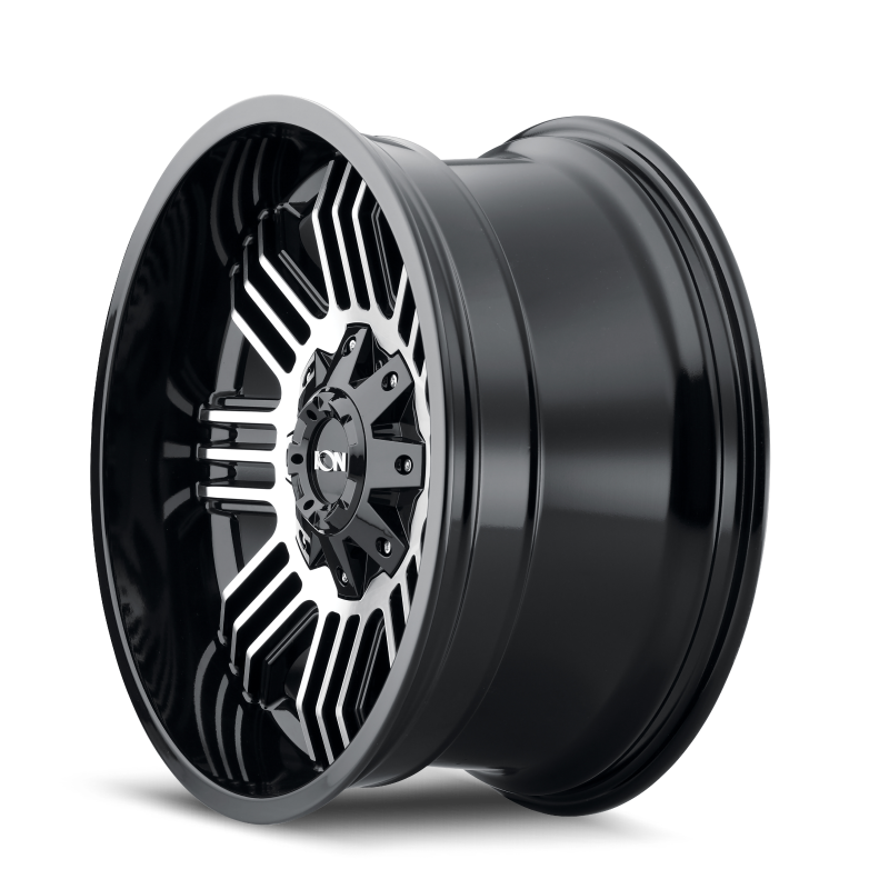 ION Wheels ION Type 144 20x9 / 5x127 BP / 18mm Offset / 87.1mm Hub Black/Machined Wheel 144-2952B18 144-2952B18 Photo - Primary