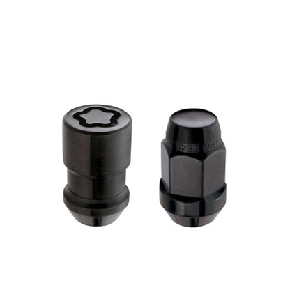 McGard Jeep Wrangler Install Kit (Cone Seat Bulge) 1/2-20 / 3/4 Hex / (18 Lug Nuts / 5 Locks) - Blk 84563BK 84563BK Photo - Primary