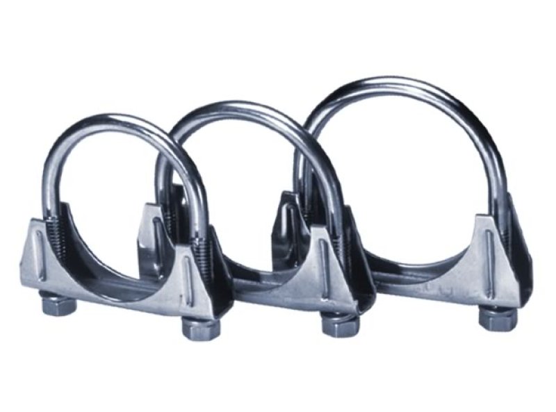 Borla Universal 2in Stainless Saddle Clamps 18220 18220 Photo - Primary
