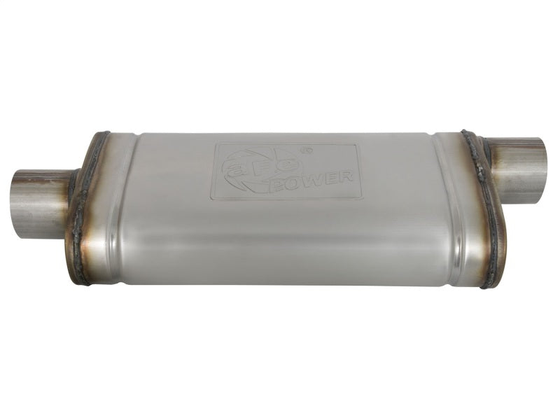 aFe  POWER 49M00020 MACH Force-Xp 3" 409 Stainless Steel Muffler 49M00020 Photo - Unmounted
