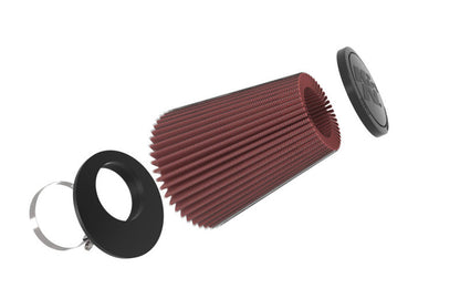 K&N Engineering K&N Universal Rubber Filter 3.25 inch FLG / 5.75 inch Bottom / 3.5 inch Top / 6.6875 inch Height RU-4470 RU-4470 Photo - out of package