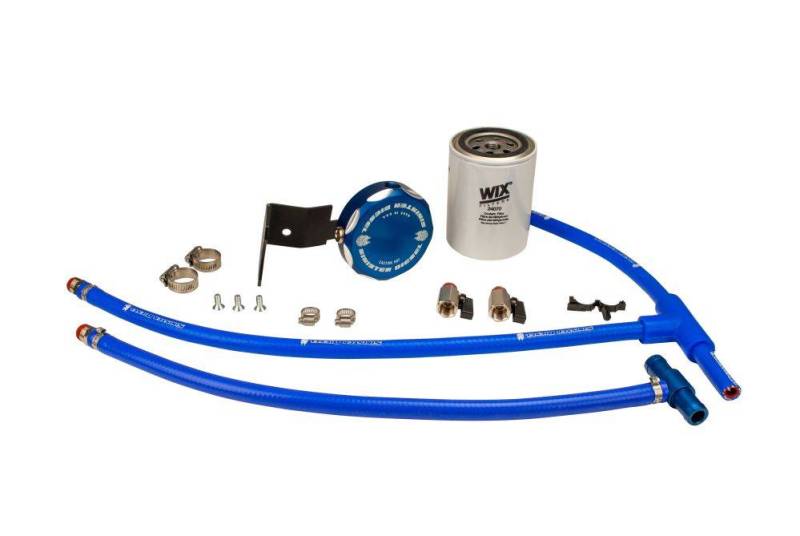 Sinister Diesel 03-07 Ford Powerstroke 6.0L w/ Wix (Round) Coolant Filtration System SD-6.0CF03-01-20 SD-6.0CF03-01-20 Photo - Primary