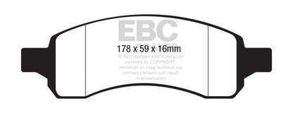 EBC Disc Brake Pad Set DP41761/2R Photo - Primary