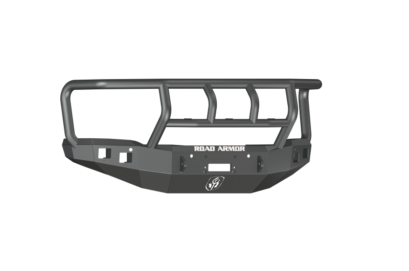 Road Armor 14-15 GMC 1500 Stealth Front Winch Bumper w/Titan II Guard - Tex Blk 214R2B 214R2B Photo - Primary