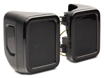 Raxiom 20-23 Jeep Gladiator JT LED Tail Lights- Blk Housing (Smoked Lens) JG8026 JG8026 Photo - Close Up