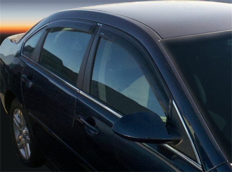 Stampede 2006-2013 Chevy Impala Tape-Onz Sidewind Deflector 4pc - Smoke 6083-2 6083-2 Photo - Mounted