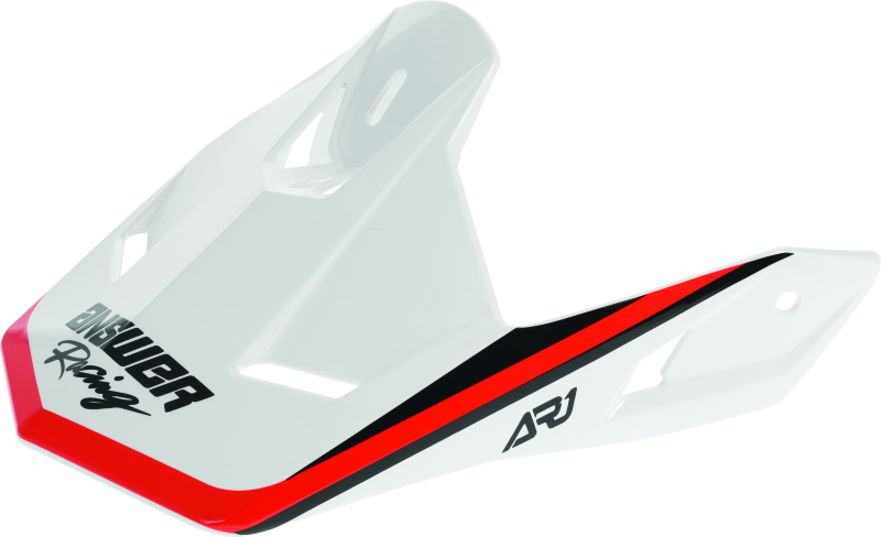 Answer Ar1 Vivid Visor Redflored Yth 447121 447121 Photo - Primary