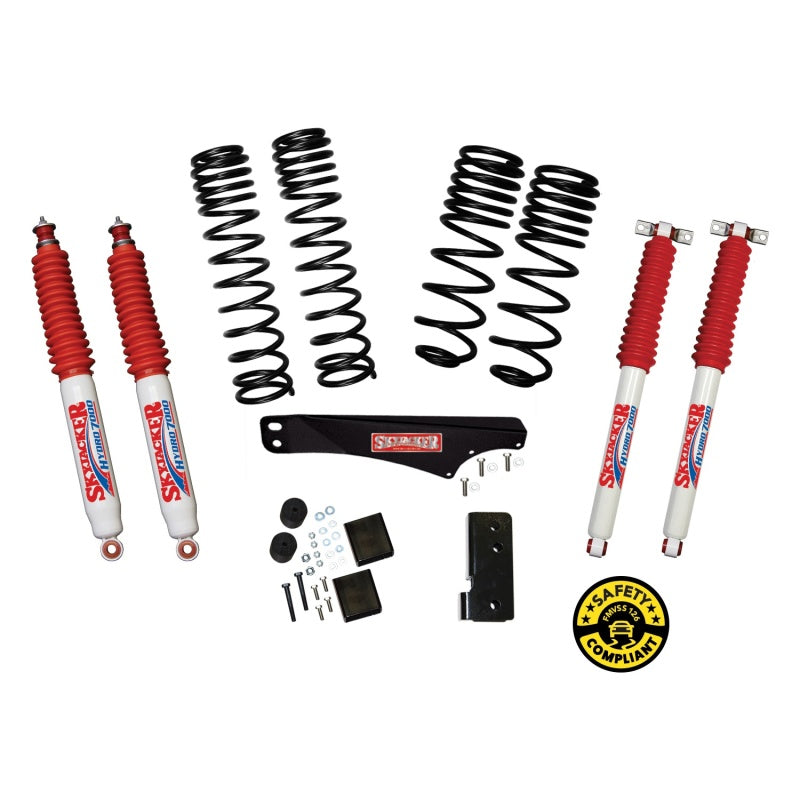 Skyjacker 2007-2017 Jeep Wrangler 4 Door (JK) 2-2.5in Suspension Lift Kit w/ Shock JK25BPHLT JK25BPHLT Photo - Primary
