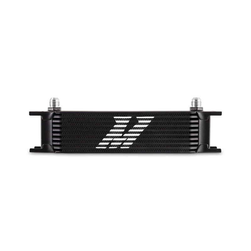Mishimoto Universal -8AN 10 Row Oil Cooler - Black MMOC-10-8BK MMOC-10-8BK Photo - Primary
